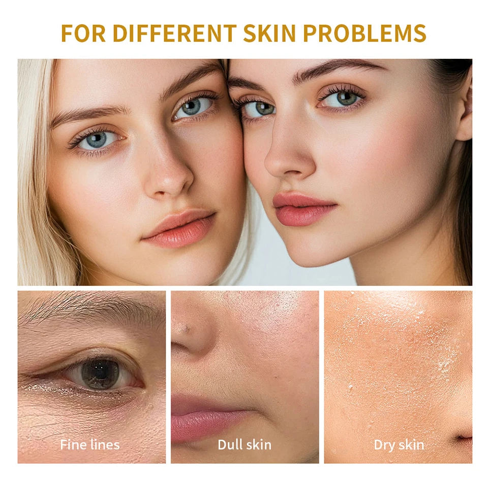 Coffret Collagen – Masque Nuit & Crème JellyOvernight Facial Mask Wrapping Peel-Off Mask Hydrating Firming Moisturizing SkinCare