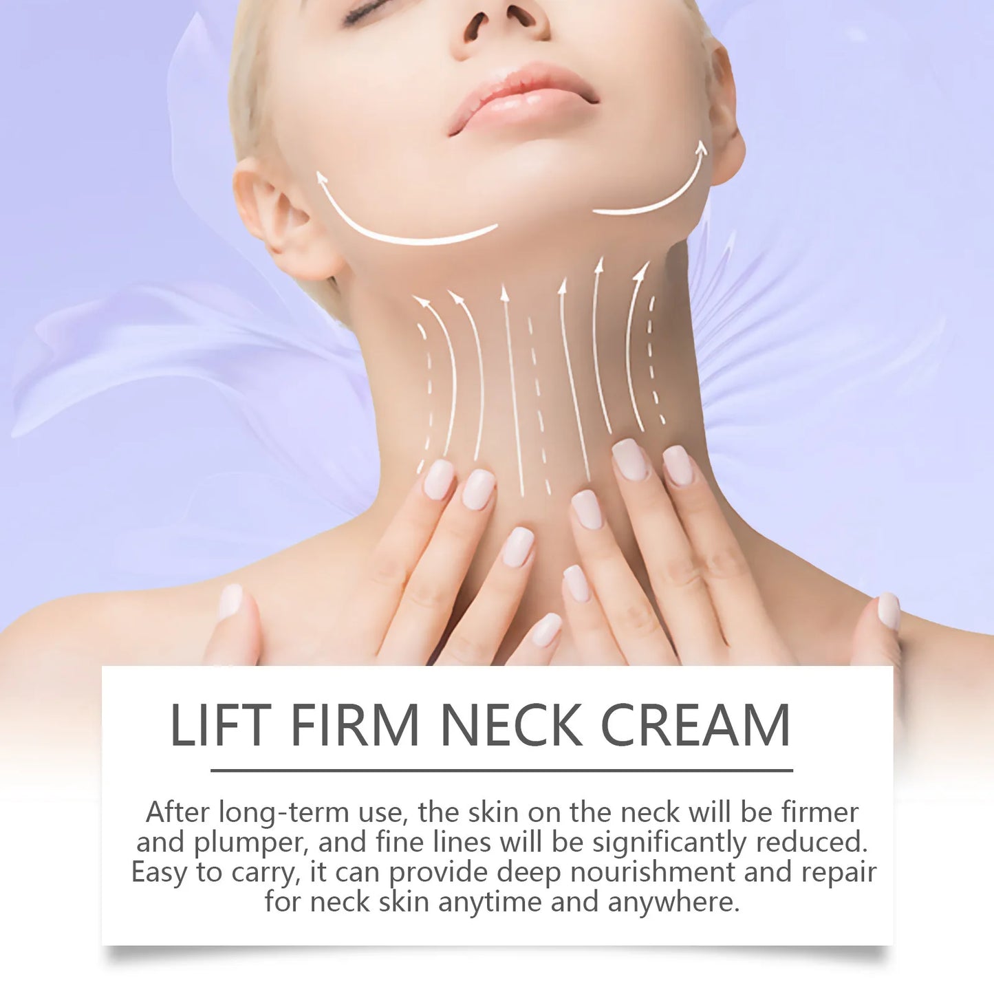 Tighten Lift Neck Cream Firming Reduce Fine Lines Brightening Nourish Smoothing Lasting Moisturize Neck Rejuvenation Care Lotion
