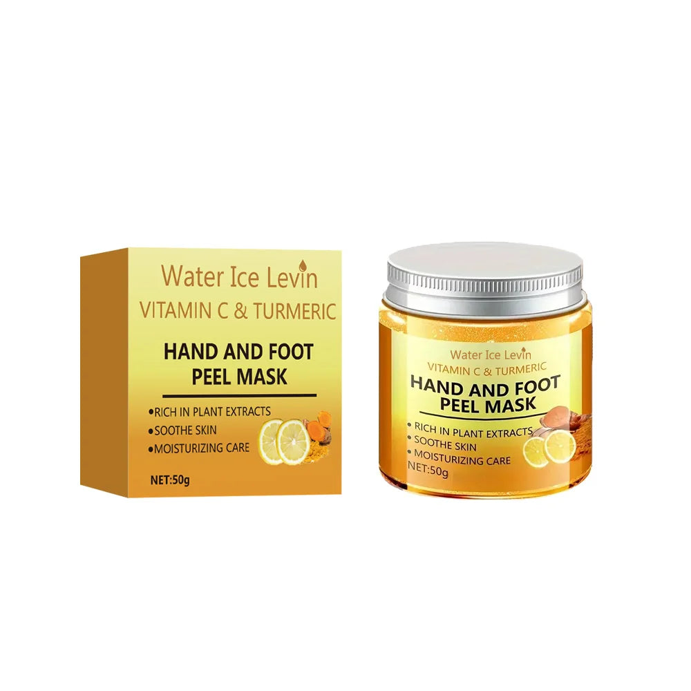 Masque Exfoliant Mains & Pieds – Vitamine C & Curcuma