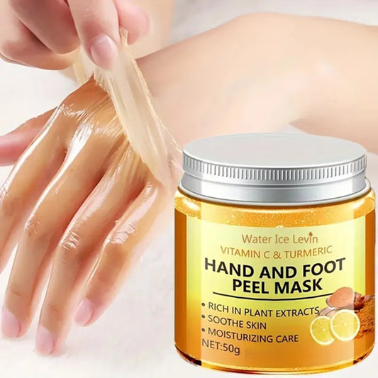 Masque Exfoliant Mains & Pieds – Vitamine C & Curcuma